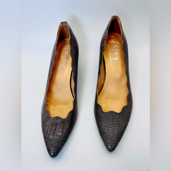 FSNY textured platform wedges size 6.5 - Picture 1 of 10